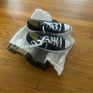 Brand New black Converse All Stars